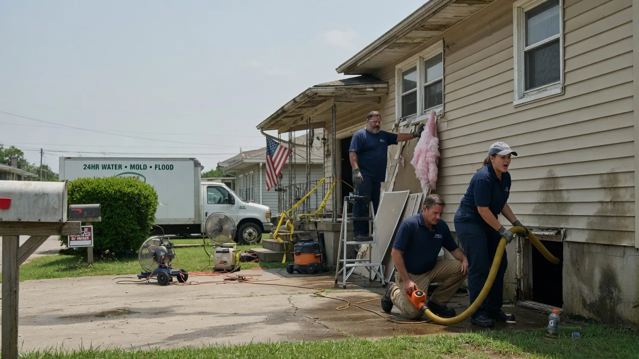 Water Damage Repair in Leedey, OK near me
